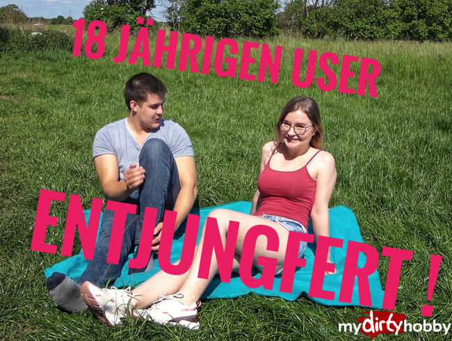 18 Jährigen User Entjungfert Sein Erstes Mal und das Outdoor !!!